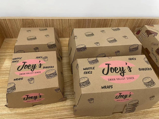 Burger Boxes, Snack Boxes & Family Boxes