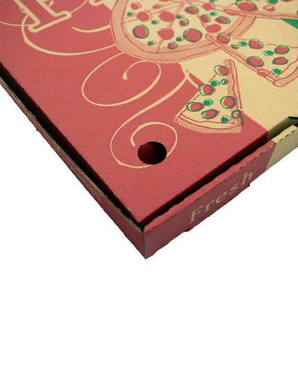 13 Inch Pizza Box Colour 100's - Value Pack Perth