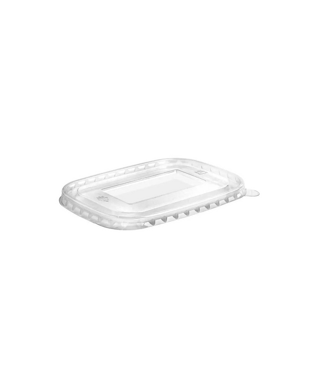 Deli Tray Lid 05# 435ml PET Anti-Fog (180x125x32mm) (600/ctn)
