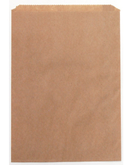 4LB Brown Kraft Paper Bag Strung 270x240mm (500/ctn)