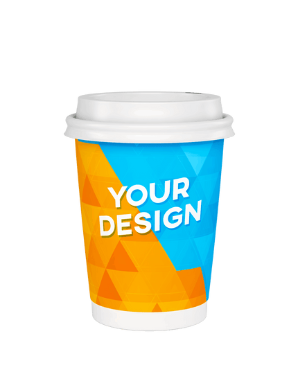Custom Coffee Cups + Lids
