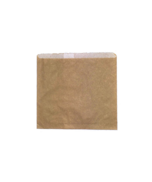 Oil Proof Brown Paper Bags 40gms 20.5*21 cm x 500's