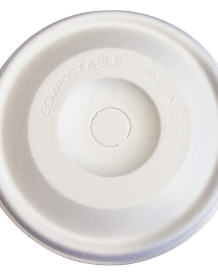 Flat Sugarcane Lid 90mm (Cold Drinks) 2000's
