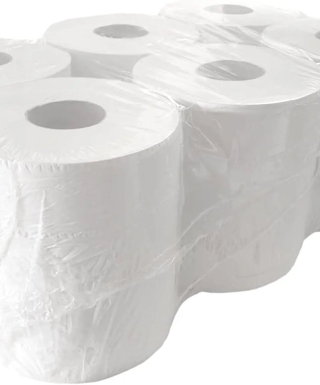 Centrefeed Roll Towels White 190x300m x 6 Value Pack Perth