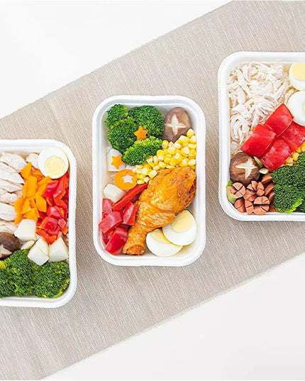 500ml Square Sugar Cane Box - Value Pack Perth