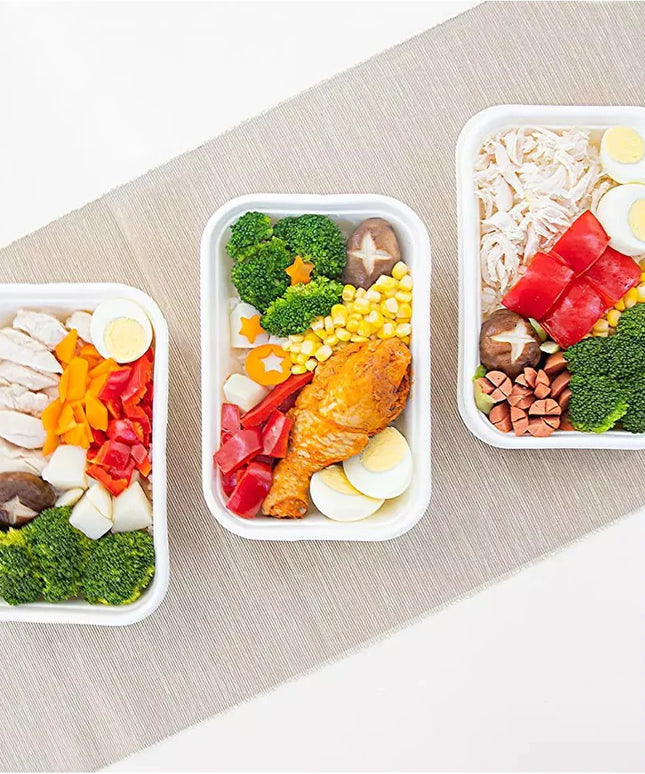 500ml Square Sugar Cane Box - Value Pack Perth