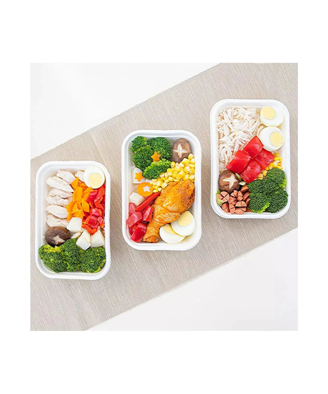 1000ml Square Sugar Cane Box - Value Pack Perth