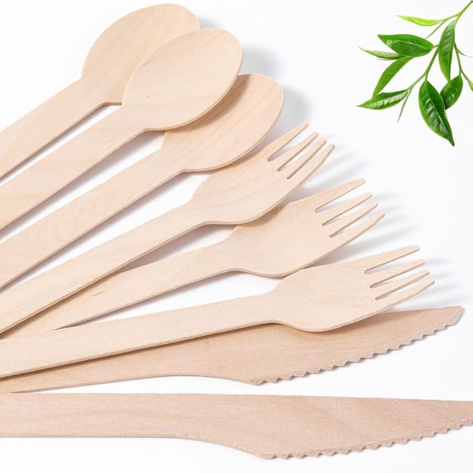 BRANDED WOODEN CUTLERY