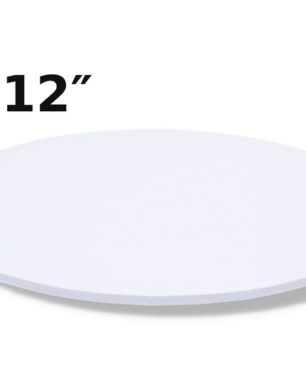 MDF Cake Board - White 12 inch (20/ctn)