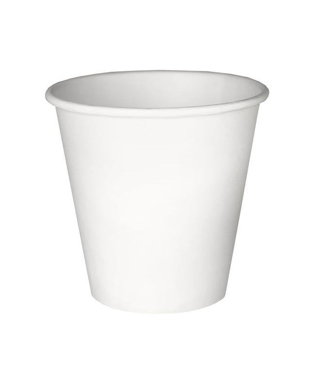 8 Oz Single Wall Coffee Cup - Value Pack Perth
