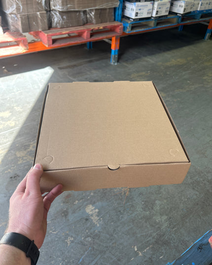 13 Inch Fish & Chips Browns Boxes 8cm 125's