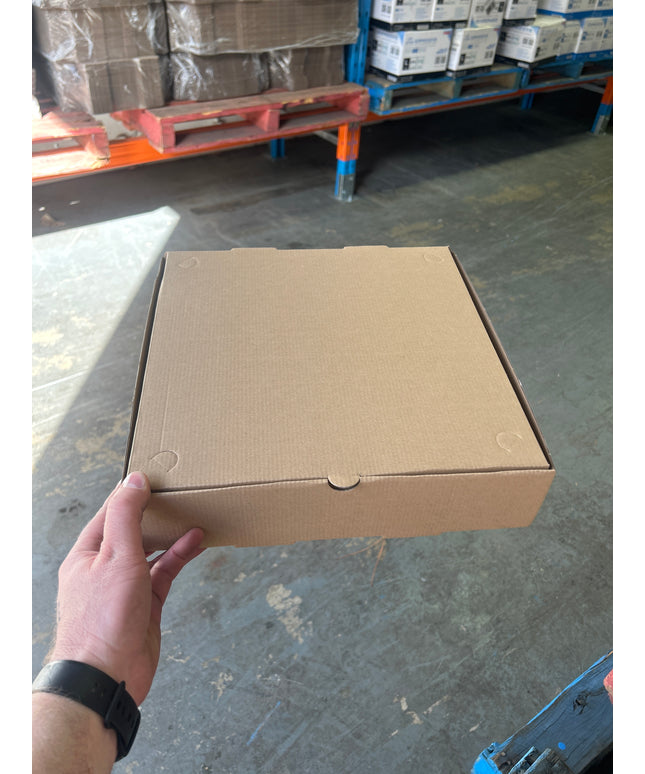 13 Inch Fish & Chips Browns Boxes 8cm 125's