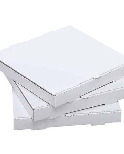 Pizza Box – 10" White on Brown (100/ctn)