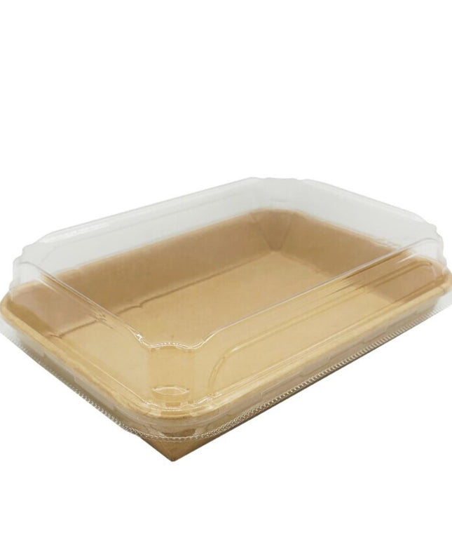 Deli Tray 07# 580ml 300g Double PLA (217x134x24mm) (400/ctn)