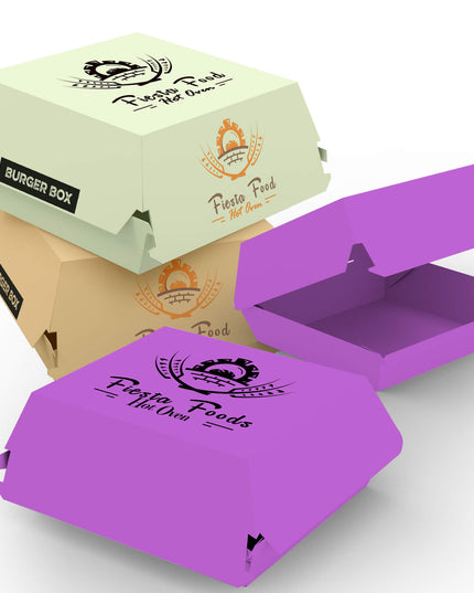 Custom Burger box’s
