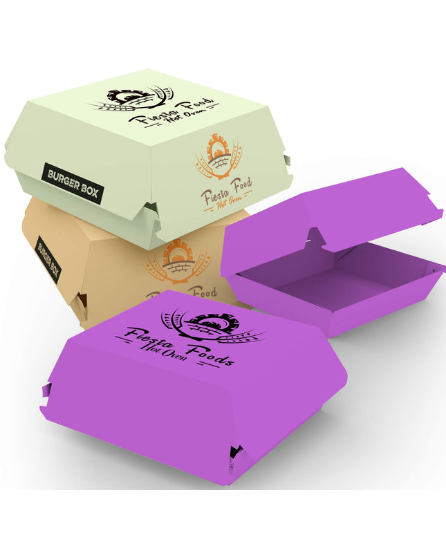 Custom Burger box’s