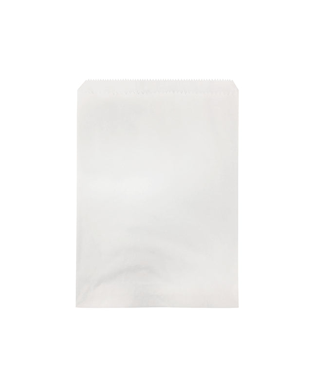 Oil Proof White Paper Bags 40gms 20.5*21 cm x 500's