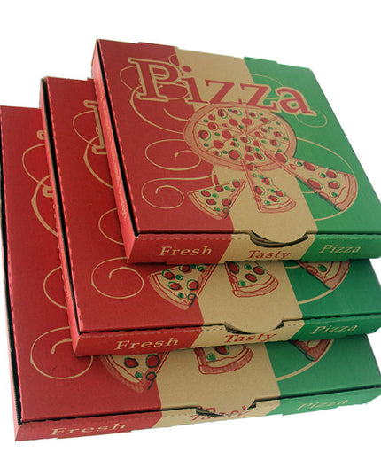 13 Inch Pizza Box Colour 100's - Value Pack Perth