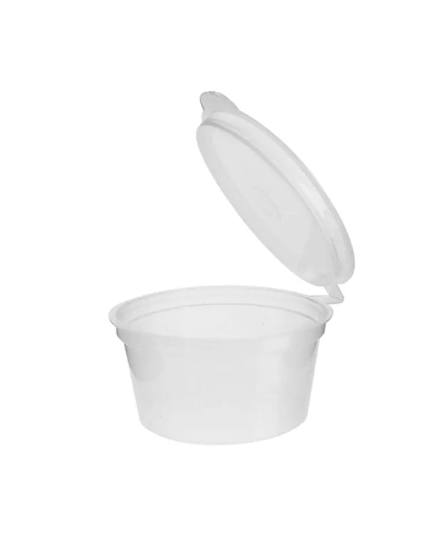 Sauce Tubs Hinged lid 4oz 50's - Value Pack Perth