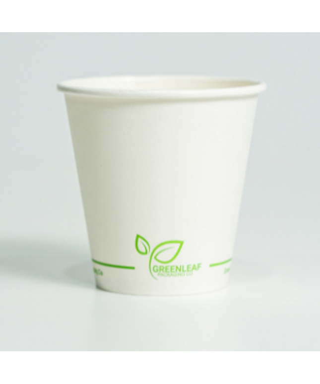 8 Oz Single Wall Coffee Cup 90mm 1000's