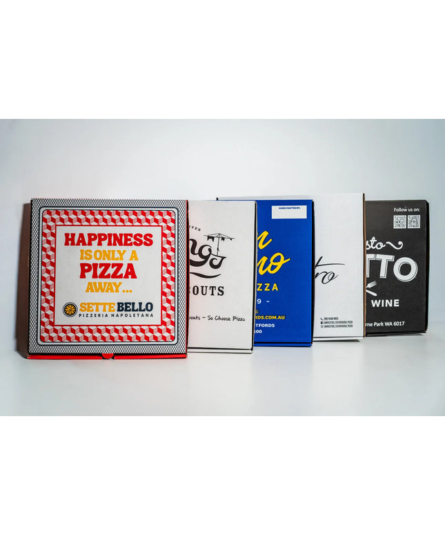 Custom Pizza Boxes Value Pack Perth