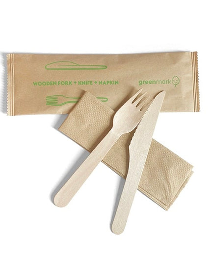 wooden cutlery set (250/ctn)