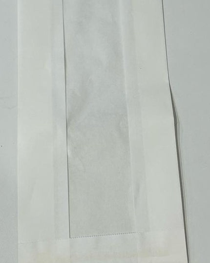 Glass Line Satchel white bag 24cm x 11.5cm 5cm gusset 3000's