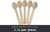 Wooden spoon (2000/ctn)