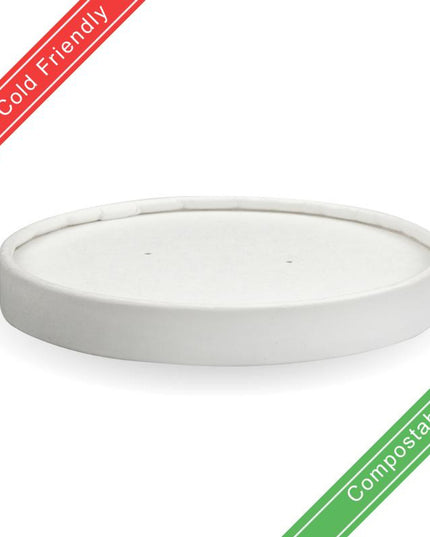 12oz-16oz Paper Lid Hot/Cold 115mm Diameter 1000's