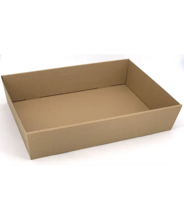 Brown Catering Tray Large 560 x 255 x 80mm 50's