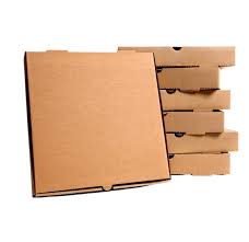 13 Inch Pizza Box Brown on Brown 100's