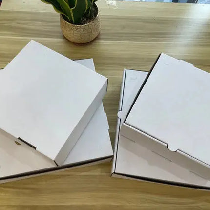 13 Inch Fish & Chips White Boxes 8cm 100's Value Pack Perth
