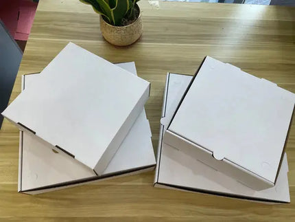 13 Inch Fish & Chips White Boxes 8cm 100's Value Pack Perth