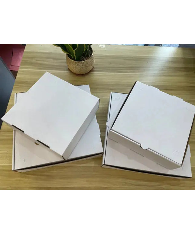 13 Inch Fish & Chips White Boxes 8cm 100's Value Pack Perth