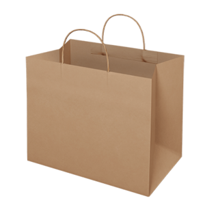 Paper Bag with Handles Regular Size 300's